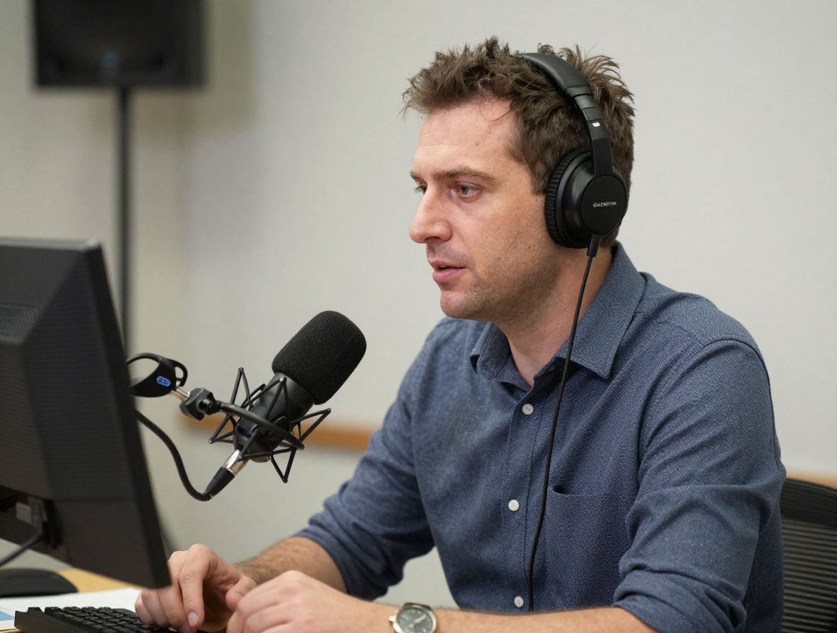 Аналитика посещаемости сайта новостного издания на экране ноутбука